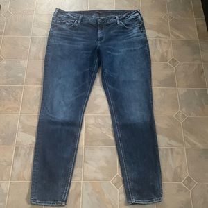 Silver Elyse Skinny Jeans